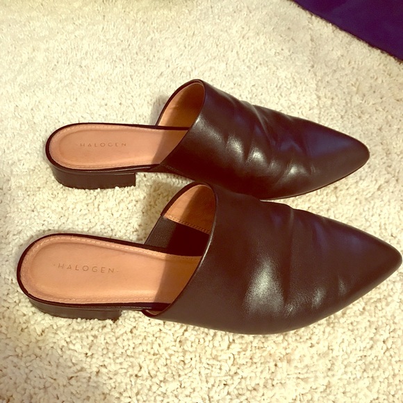 halogen shoes mules